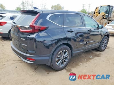 Trzecie zdjęcie samochodu z tyłu: 2022 HONDA CR-V EX VIN:5J6RT6H56NL013157 - miniatura