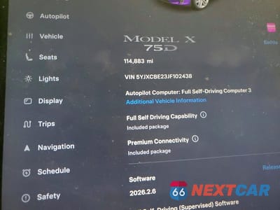 Zdjęcie 9 z 13 samochodu: 2018 TESLA MODEL X VIN:5YJXCBE23JF102438 - miniatura