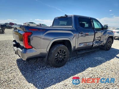 Trzecie zdjęcie samochodu z tyłu: 2024 TOYOTA TUNDRA SR5 VIN:5TFLA5DB7RX206570 - miniatura