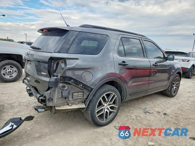 Trzecie zdjęcie samochodu z tyłu: 2018 FORD EXPLORER VIN:1FM5K8GT4JGA48751 - miniatura