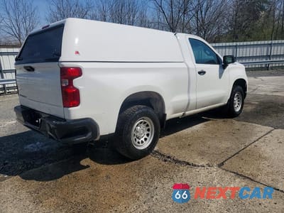 Trzecie zdjęcie samochodu z tyłu: 2023 CHEVROLET SILVERADO C1500 VIN:3GCNAAEK3PG349565 - miniatura