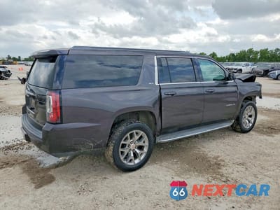 Trzecie zdjęcie samochodu z tyłu: 2015 GMC YUKON XL C1500 SLT VIN:1GKS1HKC7FR259766 - miniatura