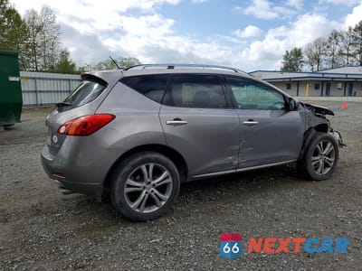 Trzecie zdjęcie samochodu z tyłu: 2010 NISSAN MURANO S VIN:JN8AZ1MW5AW107756 - miniatura