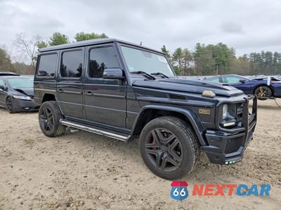 Czwarte zdjęcie samochodu z boku: 2015 MERCEDES-BENZ G 63 AMG VIN:WDCYC7DF1FX238564 - miniatura