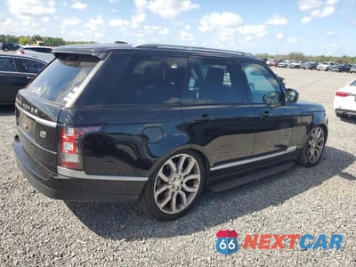 Trzecie zdjęcie samochodu z tyłu: 2014 LAND ROVER RANGE ROVER HSE VIN:SALGS2WF1EA190207 - miniatura