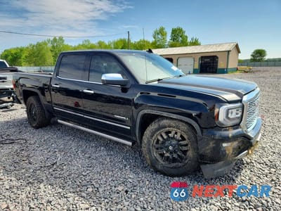 Czwarte zdjęcie samochodu z boku: 2018 GMC SIERRA K1500 DENALI VIN:3GTU2PEJ7JG317552 - miniatura