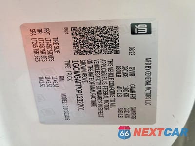 Zdjęcie 13 z 13 samochodu: 2023 CHEV EXPRESS G2500 VIN:1GCWGAFP0P1232201 - miniatura