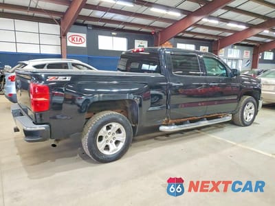 Trzecie zdjęcie samochodu z tyłu: 2014 CHEVROLET SILVERADO K1500 LT VIN:1GCUKREC4EF195284 - miniatura