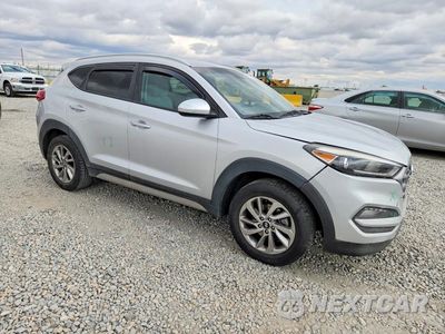 Czwarte zdjęcie samochodu z boku: 2018 HYUNDAI TUCSON SEL VIN:KM8J3CA41JU756201 - miniatura