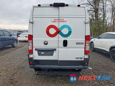 Zdjęcie 6 z 13 samochodu: 2023 RAM PROMASTER 2500 2500 HIGH VIN:3C6LRVDG6PE588499 - miniatura