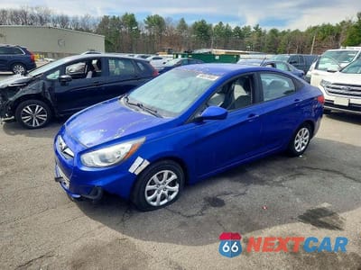 2013 HYUNDAI ACCENT GLS KMHCT4AE9DU332583 - główne zdjęcie licytacji z USA - miniatura
