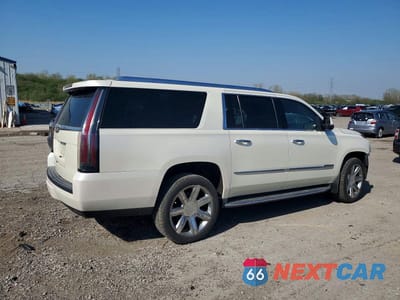 Trzecie zdjęcie samochodu z tyłu: 2015 CADILLAC ESCALADE ESV LUXURY VIN:1GYS4SKJ7FR689337 - miniatura