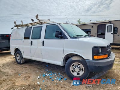 Czwarte zdjęcie samochodu z boku: 2013 CHEV EXPRESS G2500 VIN:1GCWGFCA9D1903275 - miniatura