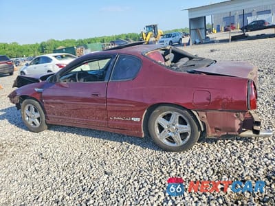 Drugie zdjęcie samochodu z przodu: 2002 CHEVROLET MONTECARLO VIN:2G1WX15K629143638 - miniatura