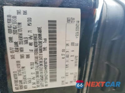 Zdjęcie 13 z 13 samochodu: 2017 FORD TRANSIT T-350 3.5L V6 EXT CARGO VIN:1FTBW2YGXHKB18710 - miniatura