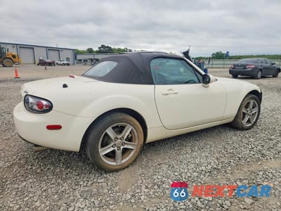 Trzecie zdjęcie samochodu z tyłu: 2008 MAZDA MX-5 MIATA VIN:JM1NC25F380153067 - miniatura