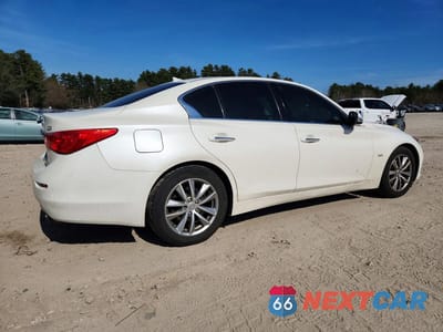 Trzecie zdjęcie samochodu z tyłu: 2016 INFINITI Q50 3.0T PREMIUM VIN:JN1EV7AR2GM345758 - miniatura