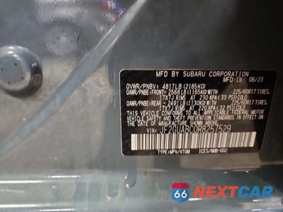 Zdjęcie 14 z 14 samochodu: 2024 SUBARU CROSSTREK VIN:JF2GUABC0R8257529 - miniatura