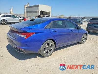 Trzecie zdjęcie samochodu z tyłu: 2022 HYUNDAI ELANTRA SEL VIN:5NPLN4AG8NH067344 - miniatura