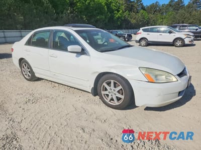Czwarte zdjęcie samochodu z boku: 2003 HONDA ACCORD EX VIN:1HGCM66553A016511 - miniatura