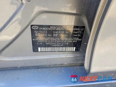 Zdjęcie 12 z 12 samochodu: 2013 HYUNDAI SONATA GLS VIN:5NPEB4AC5DH727336 - miniatura