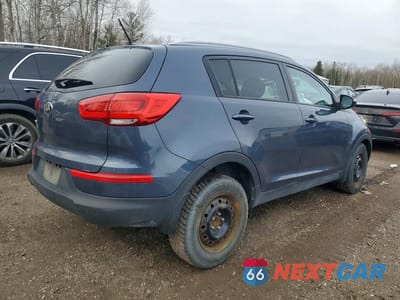 Trzecie zdjęcie samochodu z tyłu: 2014 KIA SPORTAGE LX VIN:KNDPB3AC1E7638517 - miniatura