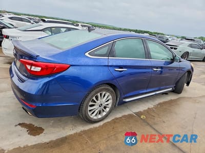 Trzecie zdjęcie samochodu z tyłu: 2015 HYUNDAI SONATA LIMITED VIN:5NPE34AF5FH070998 - miniatura