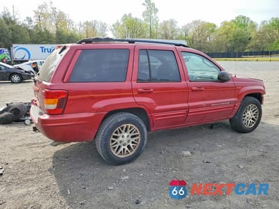 Trzecie zdjęcie samochodu z tyłu: 2004 JEEP GRAND CHEROKEE LIMITED VIN:1J4GW58N04C403548 - miniatura