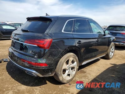 Trzecie zdjęcie samochodu z tyłu: 2023 AUDI Q5 PREMIUM PLUS 45 VIN:WA1EAAFY8P2173392 - miniatura