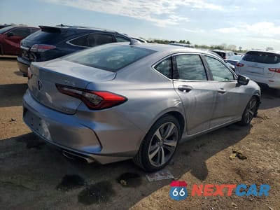 Trzecie zdjęcie samochodu z tyłu: 2021 ACURA TLX ADVANCE VIN:19UUB6F66MA009460 - miniatura