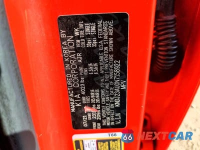 Zdjęcie 12 z 12 samochodu: 2022 KIA SOUL LX VIN:KNDJ23AU0N7158922 - miniatura