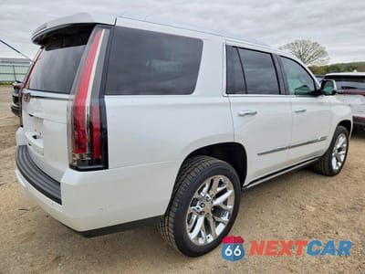 Trzecie zdjęcie samochodu z tyłu: 2018 CADILLAC ESCALADE PLATINUM VIN:1GYS4DKJ9JR100180 - miniatura