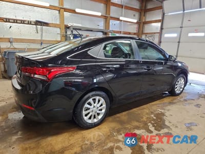Trzecie zdjęcie samochodu z tyłu: 2022 HYUNDAI ACCENT SEL VIN:3KPC24A67NE189892 - miniatura