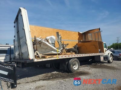 Czwarte zdjęcie samochodu z boku: 2020 INTERNATIONAL MV607 BOX TRUCK VIN:1HTEWMML8LH809576 - miniatura