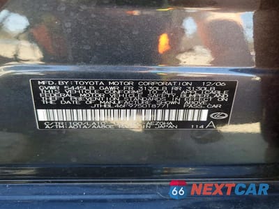 Zdjęcie 12 z 12 samochodu: 2007 LEXUS LS 460 BASE VIN:JTHBL46F975018771 - miniatura