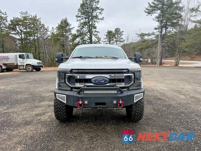 Czwarte zdjęcie samochodu z boku: 2020 FORD F350 SUPER DUTY VIN:1FT8W3DN8LED02118 - miniatura