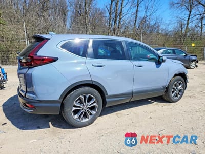 Trzecie zdjęcie samochodu z tyłu: 2021 HONDA CR-V EXL VIN:7FART6H84ME013924 - miniatura