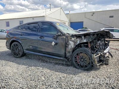 Czwarte zdjęcie samochodu z boku: 2025 BMW X6 M COMPETITION VIN:5YM23ET01S9X45631 - miniatura