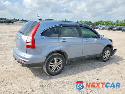 Trzecie zdjęcie samochodu z tyłu: 2010 HONDA CR-V EXL VIN:5J6RE3H79AL038381 - miniatura