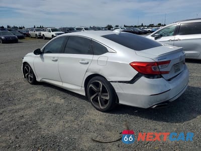 Drugie zdjęcie samochodu z przodu: 2018 HONDA ACCORD SPORT VIN:1HGCV1F37JA157110 - miniatura