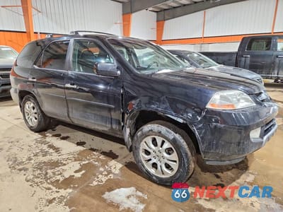Czwarte zdjęcie samochodu z boku: 2003 ACURA MDX TOURING VIN:2HNYD18623H002882 - miniatura