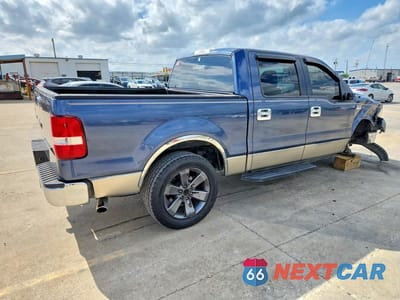 Trzecie zdjęcie samochodu z tyłu: 2006 FORD F150 SUPERCREW VIN:1FTRW12W56KD80723 - miniatura