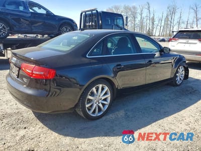 Trzecie zdjęcie samochodu z tyłu: 2013 AUDI A4 PREMIUM PLUS VIN:WAUFFAFL3DA157521 - miniatura