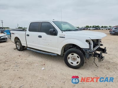 Czwarte zdjęcie samochodu z boku: 2018 FORD F150 XL 4WD 5.0L V-8 FFV CREW CAB VIN:1FTFW1E5XJKE06294 - miniatura