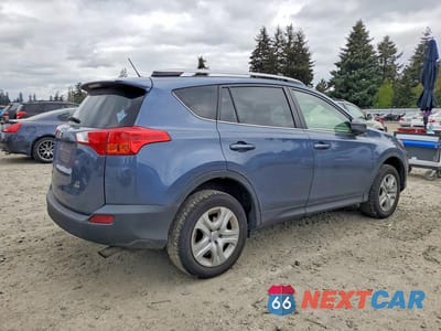 Trzecie zdjęcie samochodu z tyłu: 2014 TOYOTA RAV4 LE VIN:JTMBFREV2ED075055 - miniatura