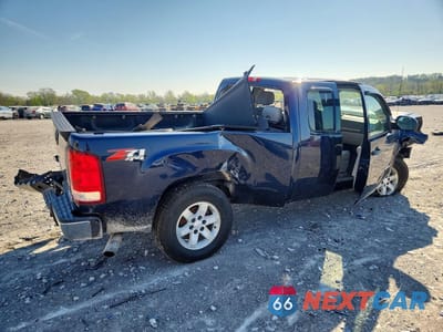 Trzecie zdjęcie samochodu z tyłu: 2009 GMC SIERRA K1500 SLE VIN:1GTEK29039Z294033 - miniatura