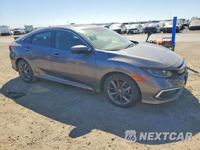 Czwarte zdjęcie samochodu z boku: 2020 HONDA CIVIC EX VIN:19XFC1F34LE215417 - miniatura
