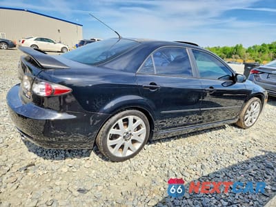 Trzecie zdjęcie samochodu z tyłu: 2007 MAZDA 6 S VIN:1YVHP81D075M00176 - miniatura