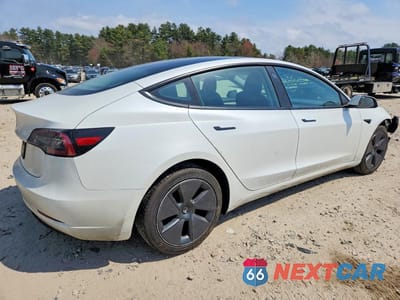 Trzecie zdjęcie samochodu z tyłu: 2023 TESLA MODEL 3 VIN:5YJ3E1EA9PF645375 - miniatura