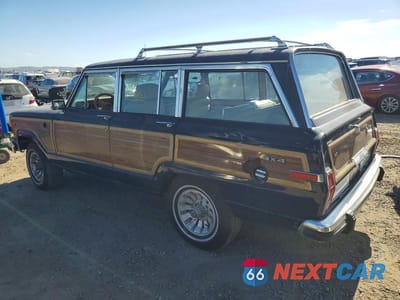 Drugie zdjęcie samochodu z przodu: 1987 JEEP WAGONEER VIN:1JCNJ15U5HT000489 - miniatura